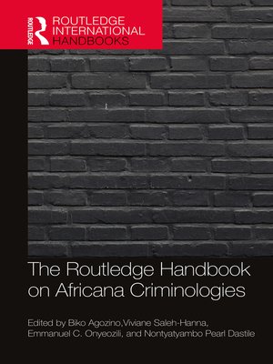 cover image of The Routledge Handbook of Africana Criminologies